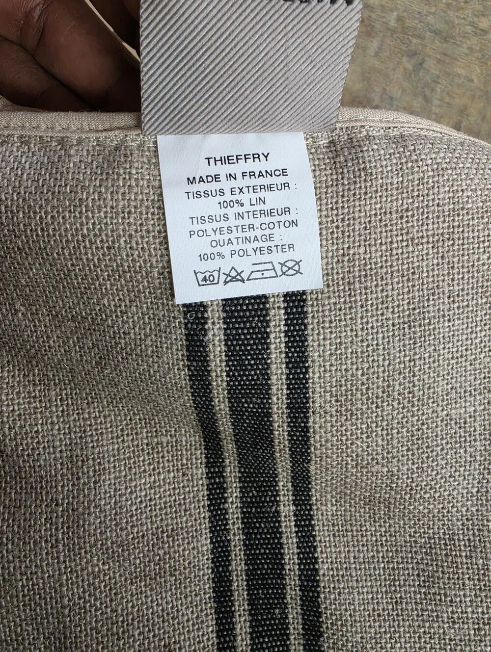 La Grande Epicerie Paris Striped Kitchen Towels & Pot Holders